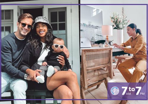 Hannah Bronfman and family