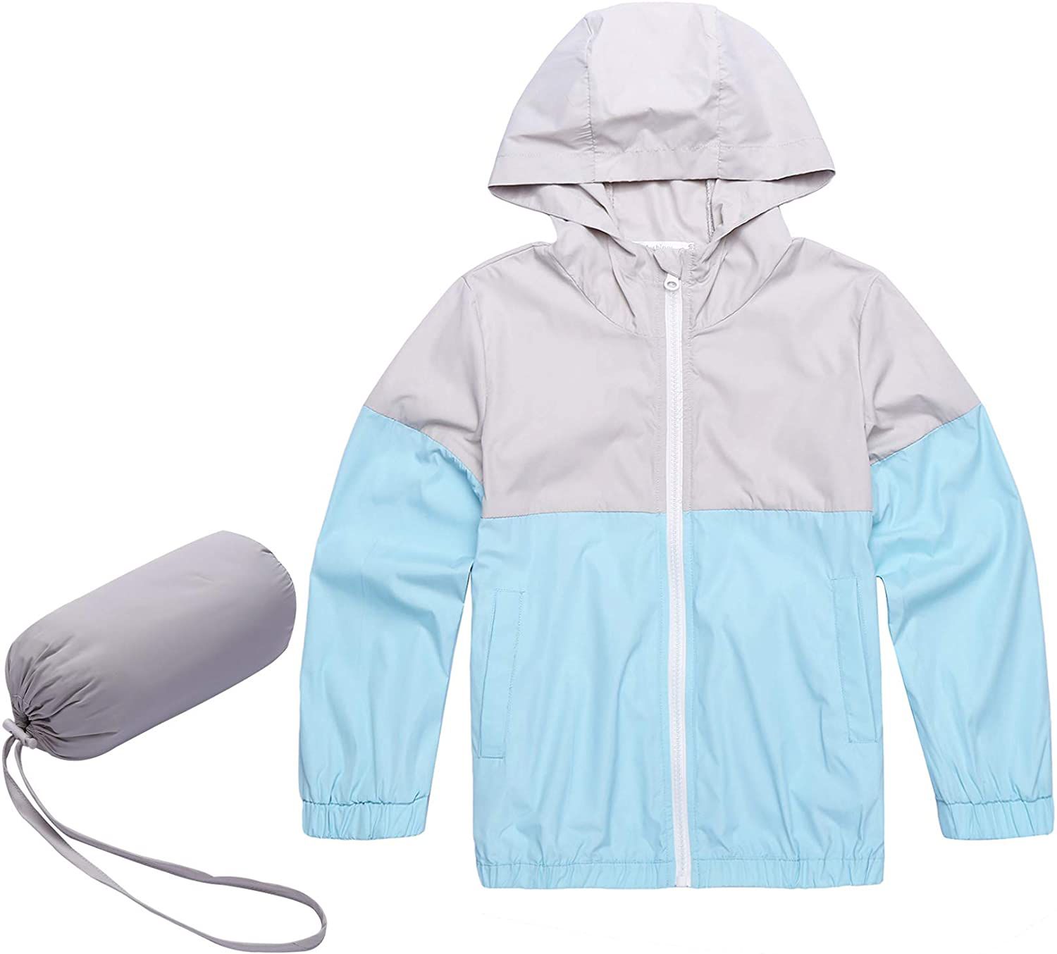 Arshiner Kids Lightweight Rain Jacket