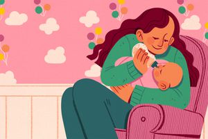 How to Cope If You Can't Breastfeed - Illustration by Theresa Chiechi