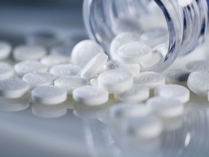 瓶子里的药丸