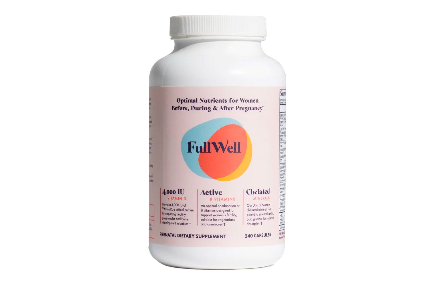FullWell Womenâs Prenatal Vitamin