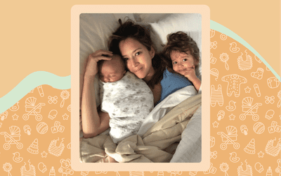 Angelique Serrano and her two children