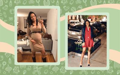 Jessica Florio month 5 of pregnancy
