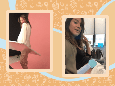 Angelique Serrano 8 months pregnant