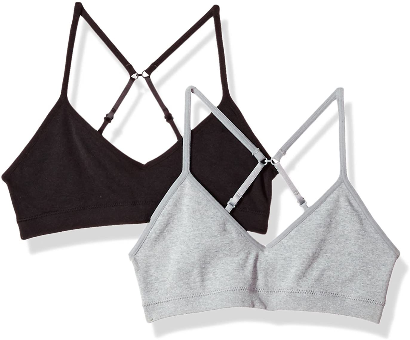 Hanes Girls ComfortFlex无缝胸衣2包