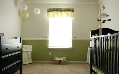 empty baby nursery