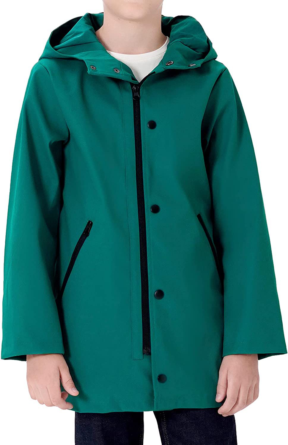SOLOCOTE Kids Rain Jacket