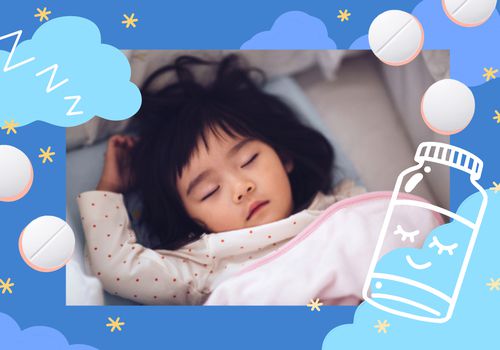 Can I Give My Child Melatonin? - Photo Illustration by Madelyn Goodnight - Child sleeping