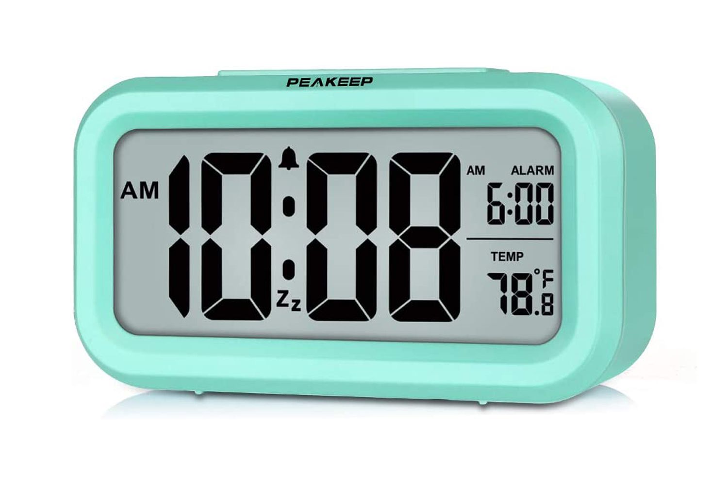 Peakeep Smart Night Light Digital Alarm Clock