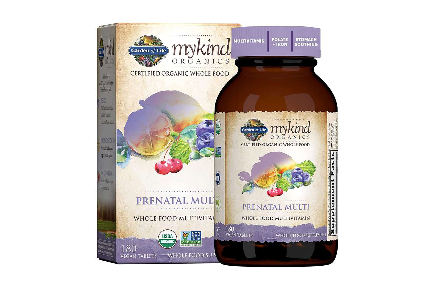 Garden of Life Mykind Organics Prenatal Multivitamin Tablets
