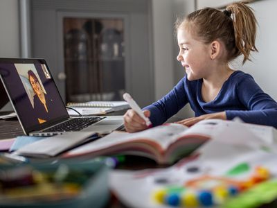 Kids can connect with an online tutor if they are engaged in the work.