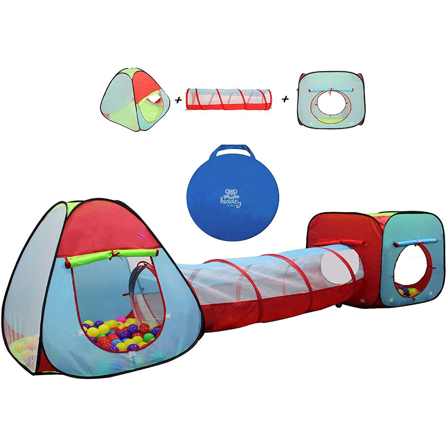 Kiddey Play Tent with Tunnel