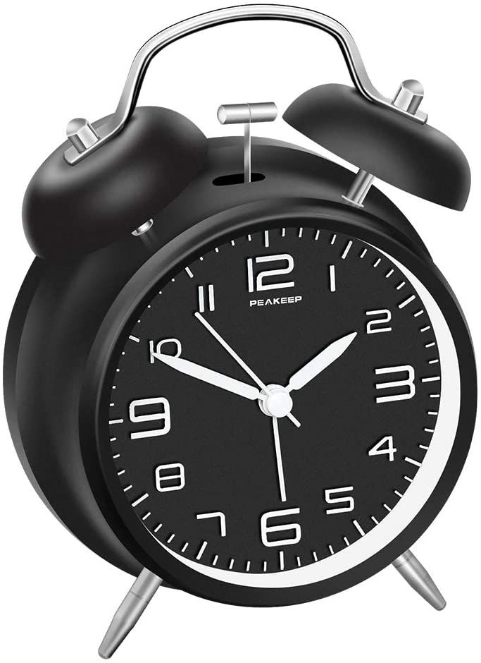Peakeep Twin Bell Alarm Clock