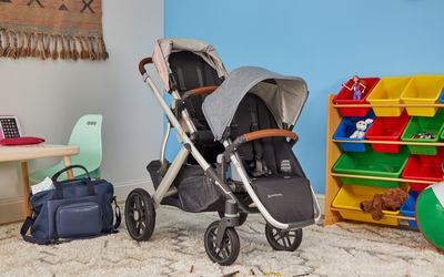 Uppababy Vista V2单到双婴儿车