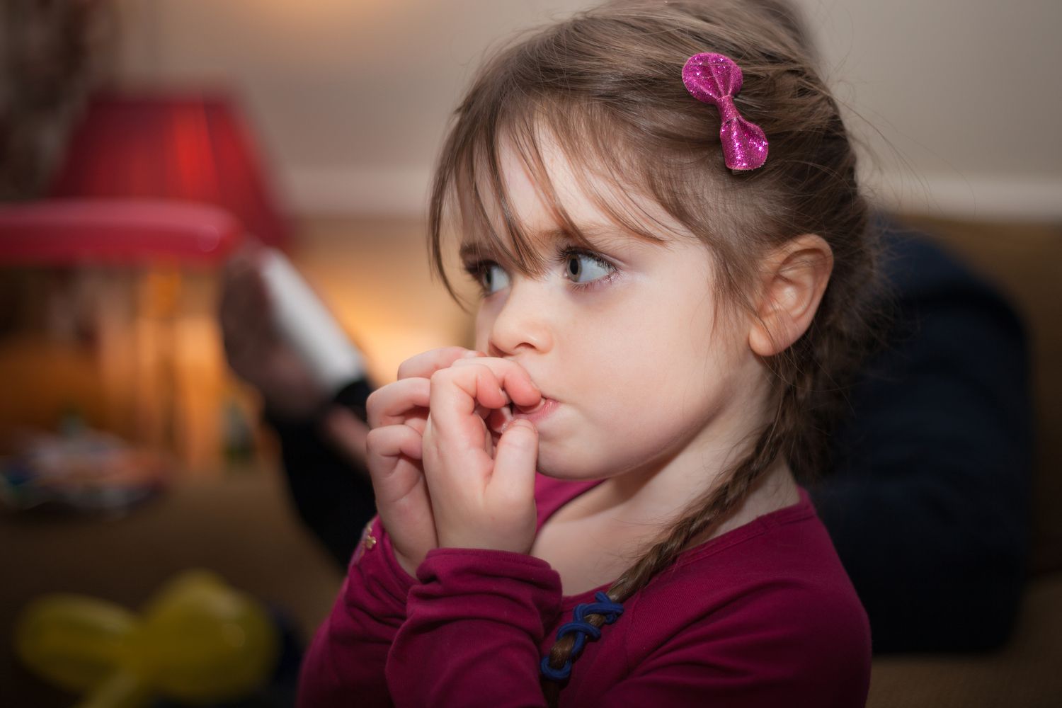 Motivate your child to stop biting her nails.