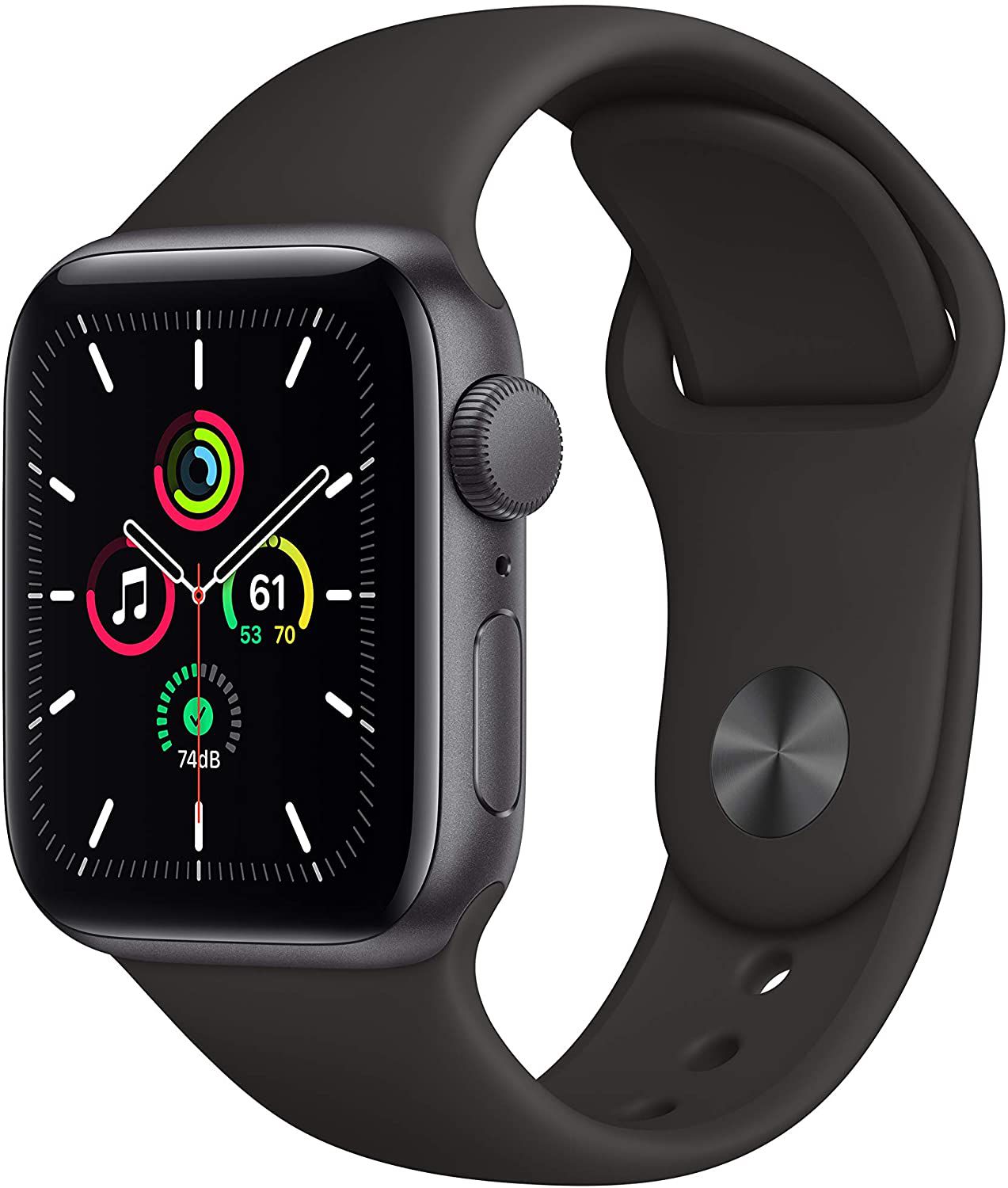Apple Watch SE，黑色