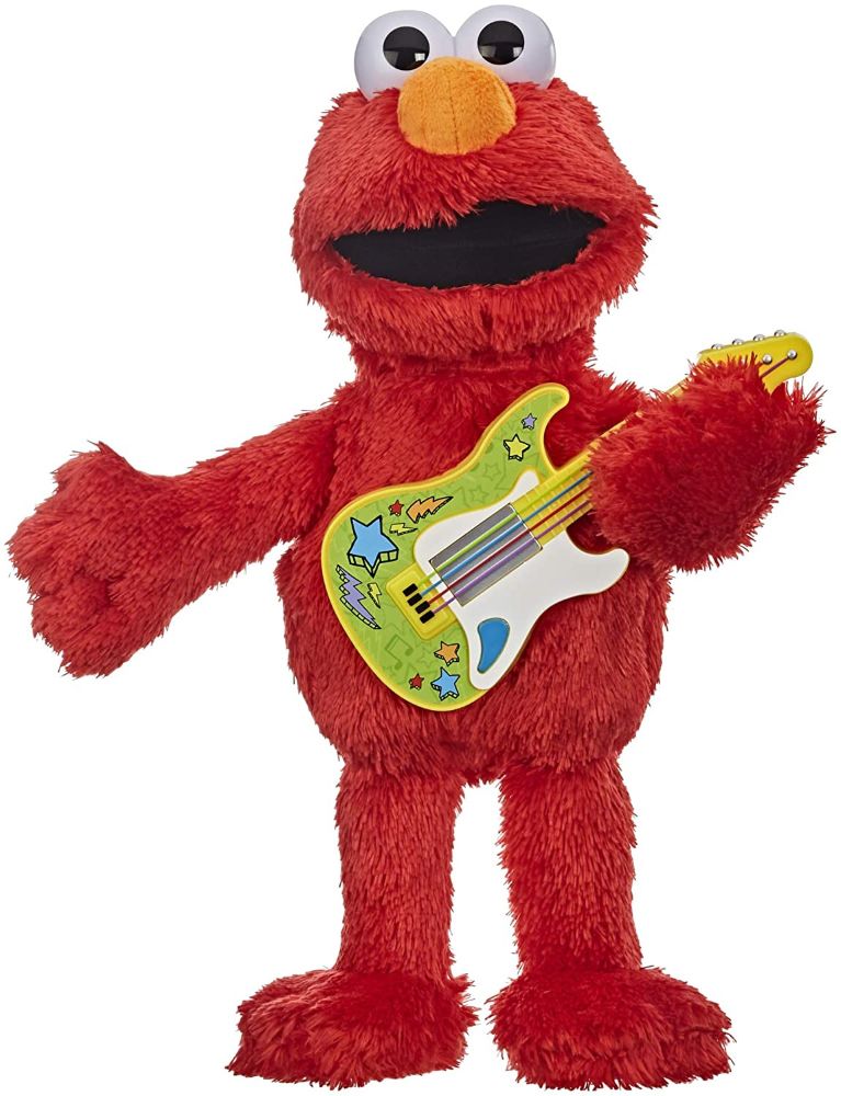 芝麻街摇滚乐队和押韵乐队的Elmo