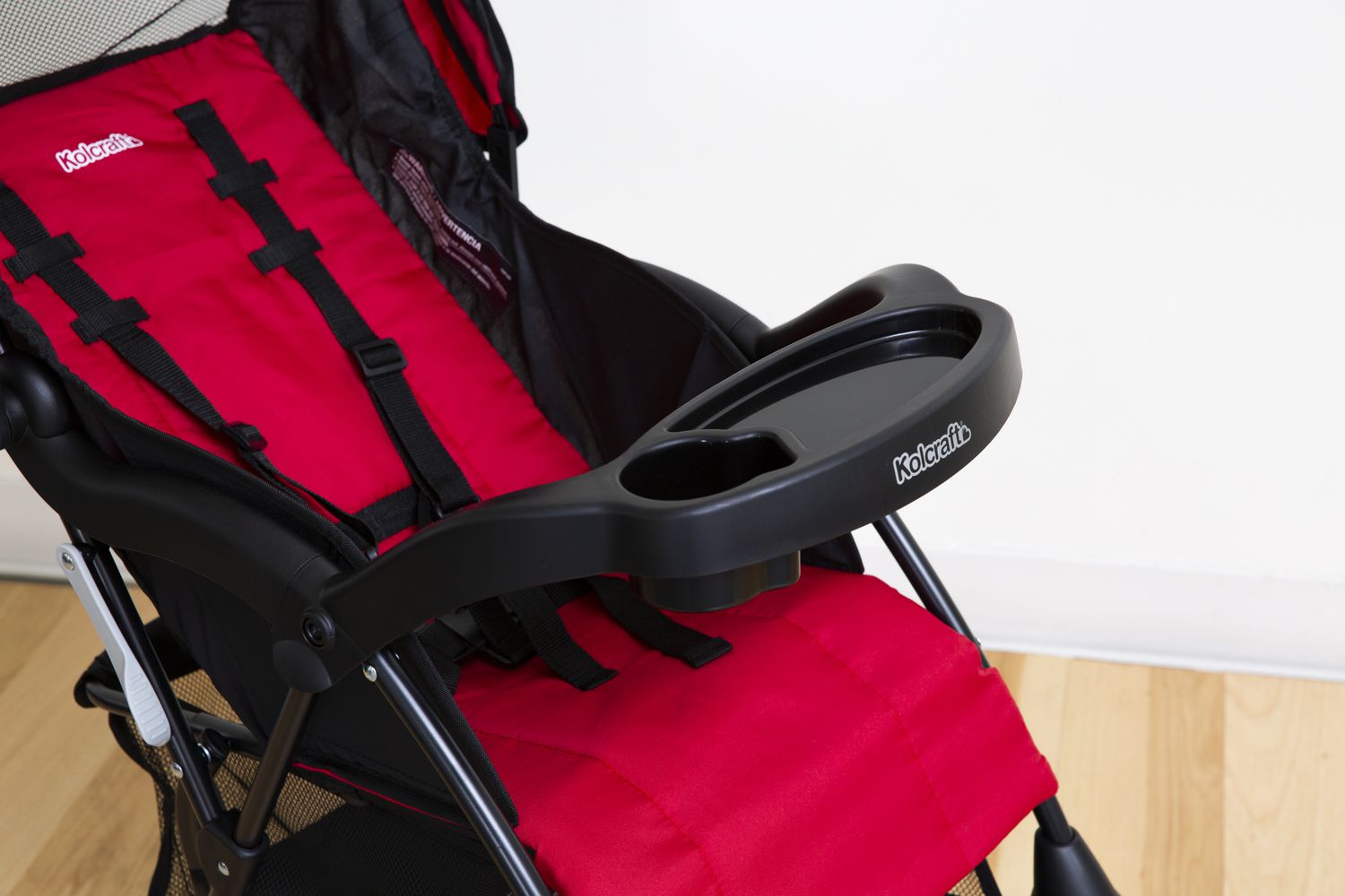 Close up of Kolcraft Cloud Plus Stroller