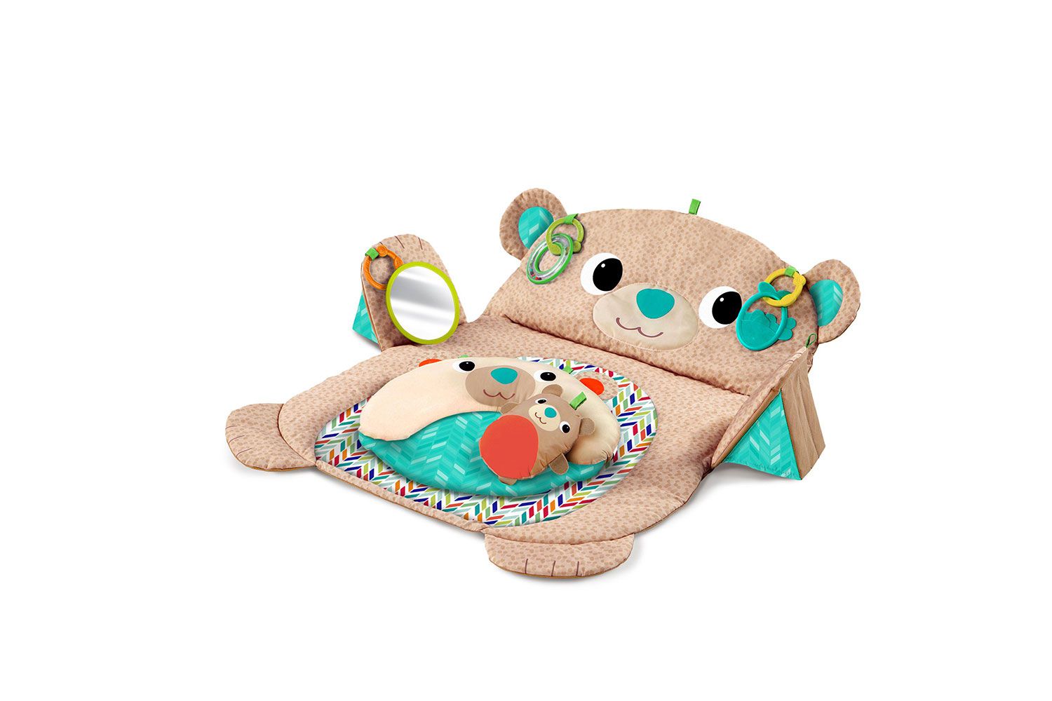 Bright Starts Tummy Time Prop & Play Mat