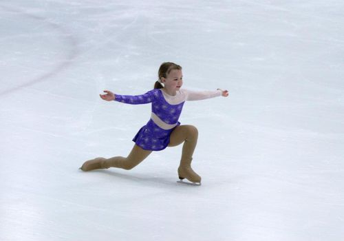 Kids figure skating - competition