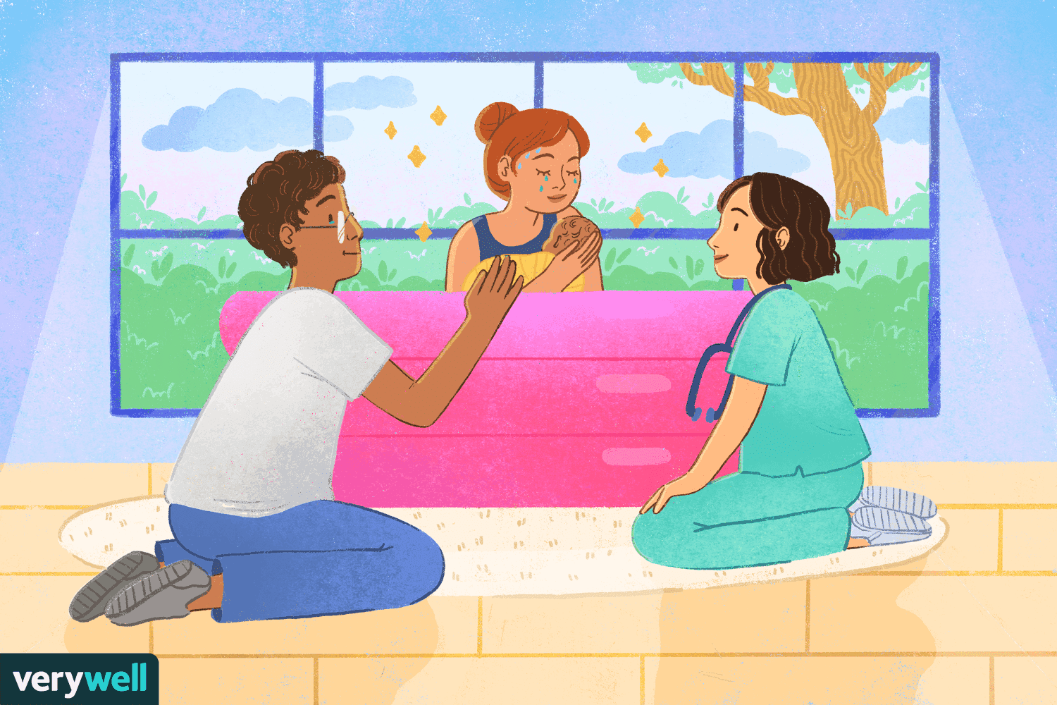 home birth illustration