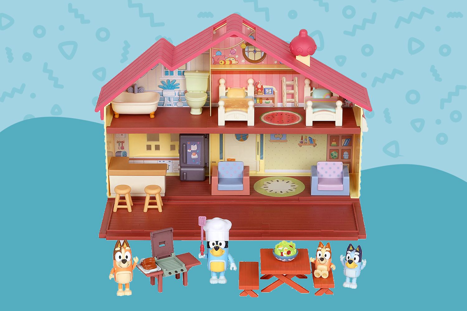 蓝色小屋玩具