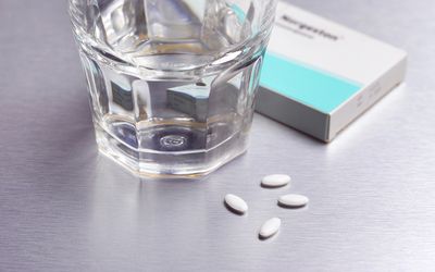 Abortion drug pills and drinking water