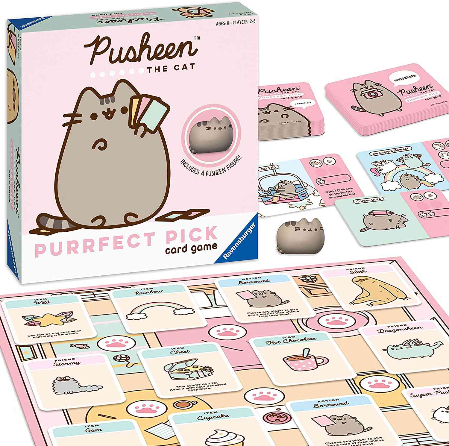 Pusheen Purrfect Pick Card Game