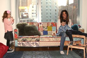 Cindy Barshop with her two kids, Zoe Barshop Jesse Barshop