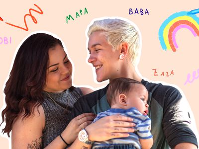 How to Choose Your Non-Binary Parent Title - Photo Illustration by Michela Buttignol
