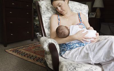 breastfeeding mother