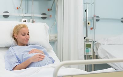 pregnant woman in the hospital