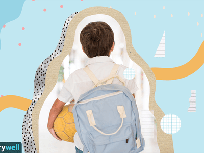 Child with backpack