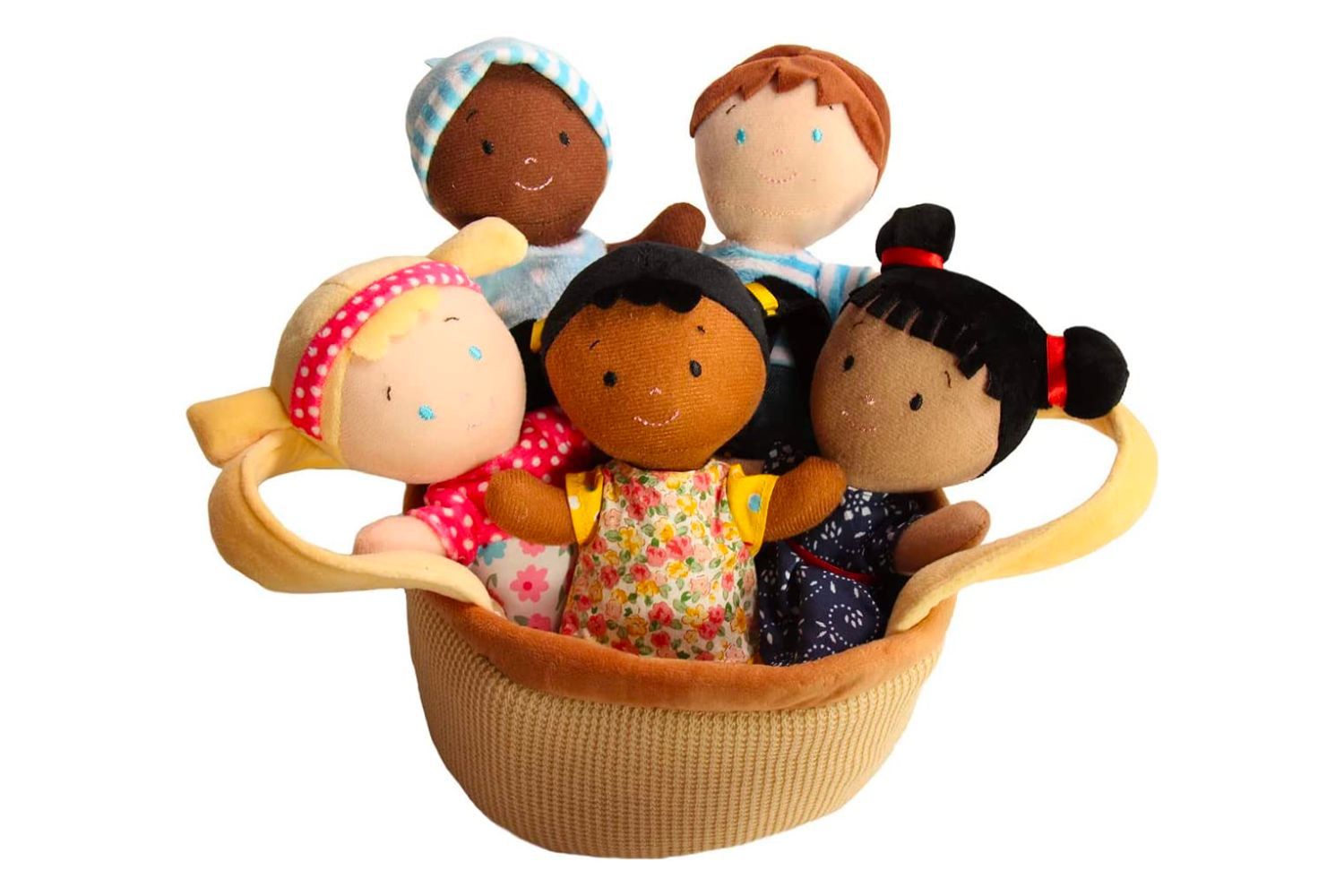 Snuggle Stuffs Basket of Buddies 8