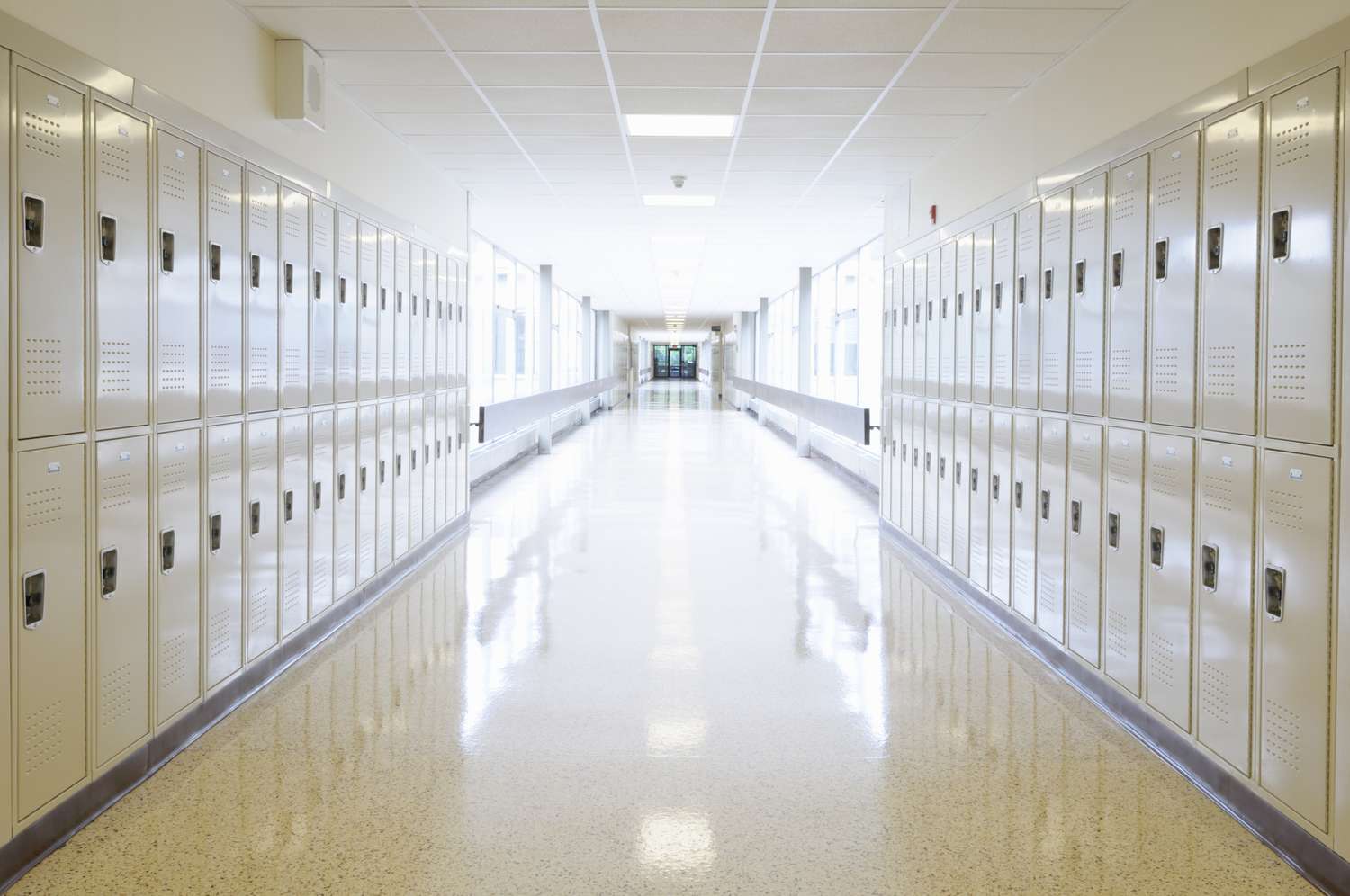 学校的走廊