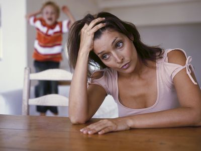Stressed Mom