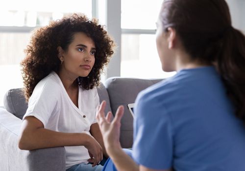 Doctor has serious conversation with woman after her miscarriage