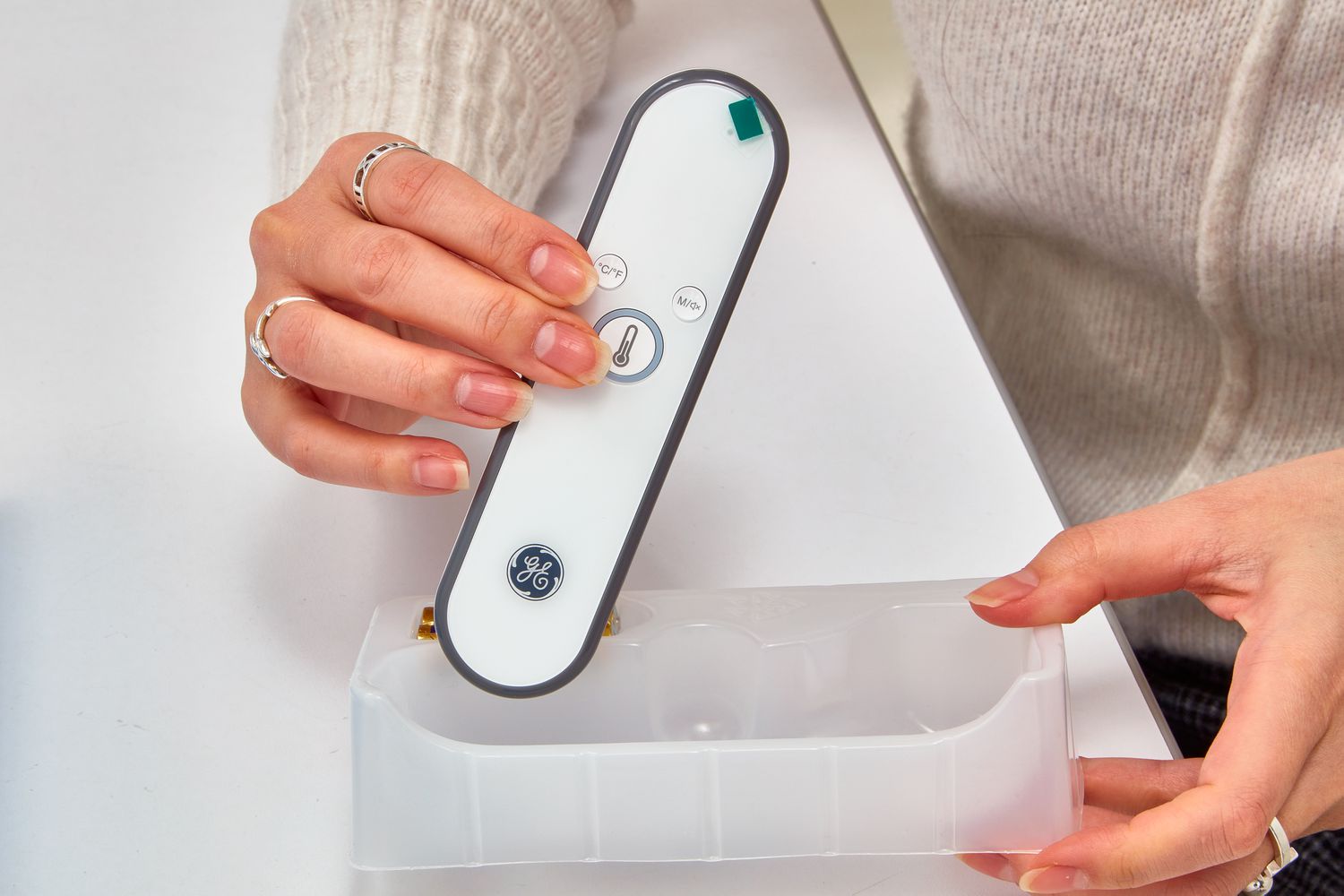GE No-Touch Digital Forehead Thermometer
